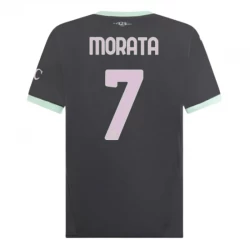 AC Milan Alvaro Morata #7 Ausweich Trikot 2024/25 Fußballtrikot