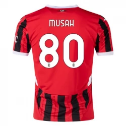 AC Milan Musah #80 Heim Trikot 2024/25 Fußballtrikot