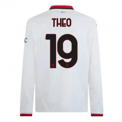 AC Milan Theo Hernández #19 Auswärts Trikot 2024/25 Langarm Fußballtrikot