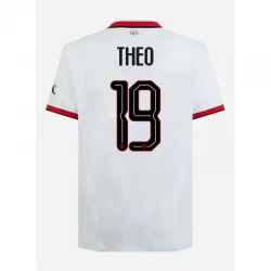 AC Milan Theo Hernández #19 Auswärts Trikot 2024/25 UCL Fußballtrikot