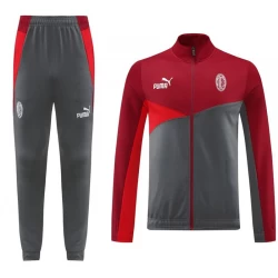AC Milan Trainingsanzüge Jacke 2024/25 - Rot Grau