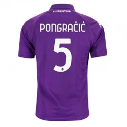 ACF Fiorentina Pongracic #5 Heim Trikot 2024/25 Fußballtrikot