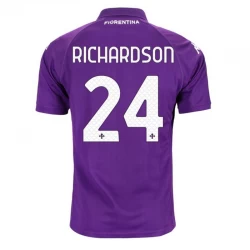 ACF Fiorentina Richardson #24 Heim Trikot 2024/25 Fußballtrikot