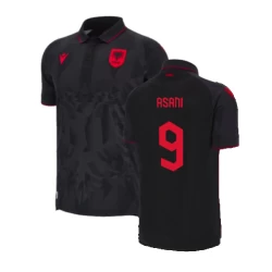 Albanien Asani #9 Ausweich Trikot EM 2024 Fußballtrikot