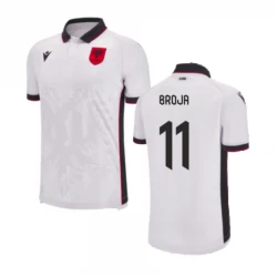 Albanien Broja #11 Auswärts Trikot EM 2024 Fußballtrikot