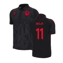 Albanien Broja #11 Ausweich Trikot EM 2024 Fußballtrikot