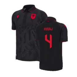 Albanien Hysaj #4 Ausweich Trikot EM 2024 Fußballtrikot