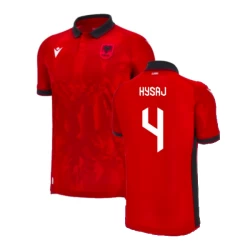 Albanien Hysaj #4 Heim Trikot EM 2024 Fußballtrikot