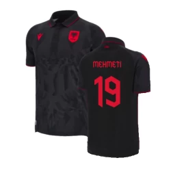 Albanien Mehmeti #19 Ausweich Trikot EM 2024 Fußballtrikot