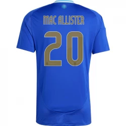 Argentinien Alexis Mac Allister #20 Auswärts Trikot Copa America 2024 Fußballtrikot