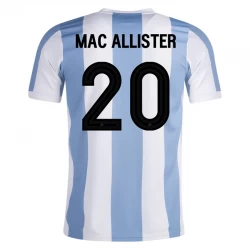 Argentinien Alexis Mac Allister #20 Heim Trikot 2024 50th Anniversary Fußballtrikot