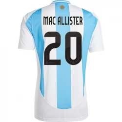Argentinien Alexis Mac Allister #20 Heim Trikot Copa America 2024 Fußballtrikot