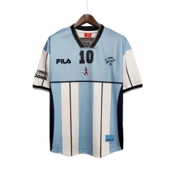 Argentinien Diego Maradona #10 Heim Trikot 2001 Retro Fußballtrikot