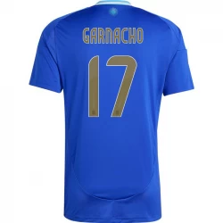 Argentinien Garnacho #17 Auswärts Trikot Copa America 2024 Fußballtrikot