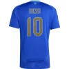 Argentinien Lionel Messi #10 Auswärts Trikot Copa America 2024 Fußballtrikot