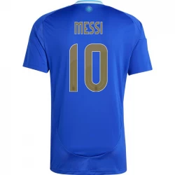 Argentinien Lionel Messi #10 Auswärts Trikot Copa America 2024 Fußballtrikot