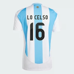Argentinien Lo Celso #16 Heim Trikot Copa America 2024 Fußballtrikot