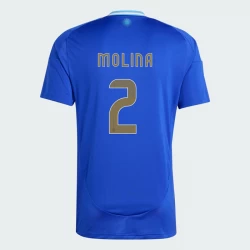Argentinien Molina #2 Auswärts Trikot Copa America 2024 Fußballtrikot