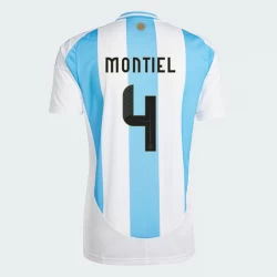 Argentinien Montiel #4 Heim Trikot Copa America 2024 Fußballtrikot