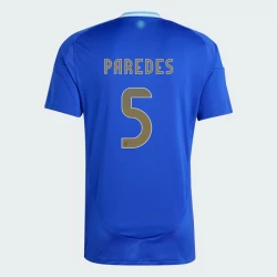 Argentinien Paredes #5 Auswärts Trikot Copa America 2024 Fußballtrikot