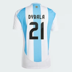 Argentinien Paulo Dybala #21 Heim Trikot Copa America 2024 Fußballtrikot