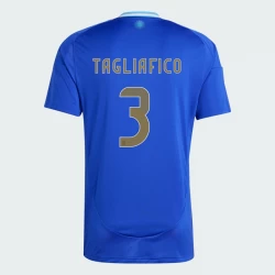 Argentinien Tagliafico #3 Auswärts Trikot Copa America 2024 Fußballtrikot