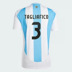 Argentinien Tagliafico #3 Heim Trikot Copa America 2024 Fußballtrikot