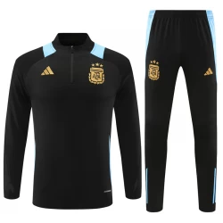 Argentinien Trainingsanzüge Sweatshirt 2024/25 - Schwarz