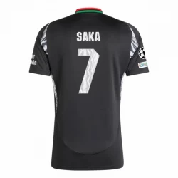 Arsenal FC Bukayo Saka #7 Auswärts Trikot 2024/25 UCL Fußballtrikot