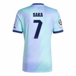 Arsenal FC Bukayo Saka #7 Ausweich Trikot 2024/25 UCL Fußballtrikot
