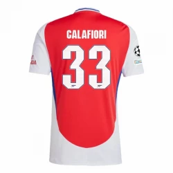 Arsenal FC Calafiori #33 Heim Trikot 2024/25 UCL Fußballtrikot