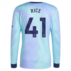 Arsenal FC Declan Rice #41 Ausweich Trikot 2024/25 Langarm Fußballtrikot