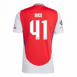 Arsenal FC Declan Rice #41 Heim Trikot 2024/25 UCL Fußballtrikot
