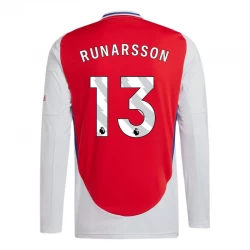 Arsenal FC Runarsson #13 Heim Trikot 2024/25 Langarm Fußballtrikot