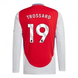 Arsenal FC Trossard #19 Heim Trikot 2024/25 Langarm Fußballtrikot