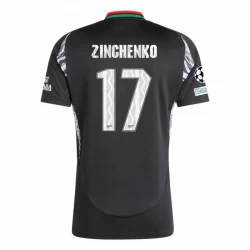 Arsenal FC Zinchenko #17 Auswärts Trikot 2024/25 UCL Fußballtrikot