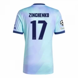 Arsenal FC Zinchenko #17 Ausweich Trikot 2024/25 UCL Fußballtrikot