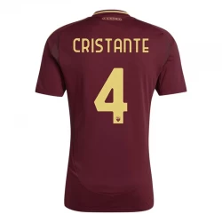 AS Roma Cristante #4 Heim Trikot 2024/25 Fußballtrikot