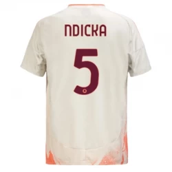 AS Roma Ndicka #5 Auswärts Trikot 2024/25 Fußballtrikot