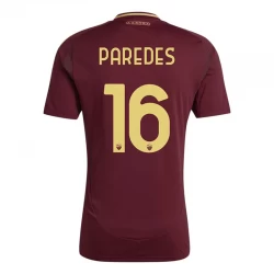 AS Roma Paredes #16 Heim Trikot 2024/25 Fußballtrikot