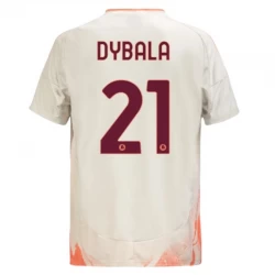 AS Roma Paulo Dybala #21 Auswärts Trikot 2024/25 Fußballtrikot