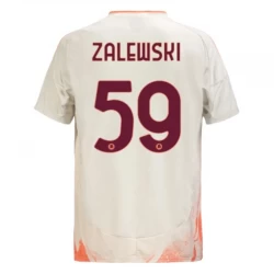 AS Roma Zalewski #59 Auswärts Trikot 2024/25 Fußballtrikot