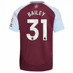 Aston Villa Bailey #31 Heim Trikot 2024/25 Fußballtrikot
