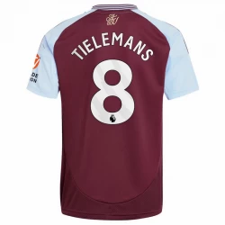 Aston Villa Tielemans #8 Heim Trikot 2024/25 Fußballtrikot