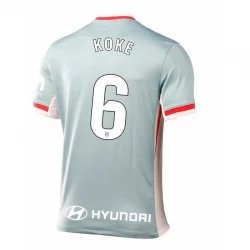 Atlético Madrid Koke #6 Auswärts Trikot 2024/25 Fußballtrikot