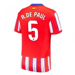 Atlético Madrid R.De Paul #5 Heim Trikot 2024/25 Fußballtrikot