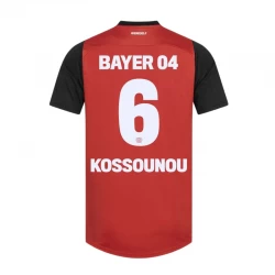 Bayer 04 Leverkusen Kossounou #6 Heim Trikot 2024/25 Fußballtrikot