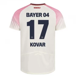 Bayer 04 Leverkusen Kovar #17 Auswärts Trikot 2025/26 Fußballtrikot