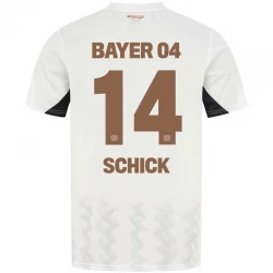 Bayer 04 Leverkusen Schick #14 Auswärts Trikot 2024/25 Fußballtrikot