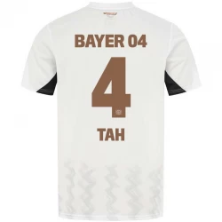 Bayer 04 Leverkusen Tah #4 Auswärts Trikot 2024/25 Fußballtrikot